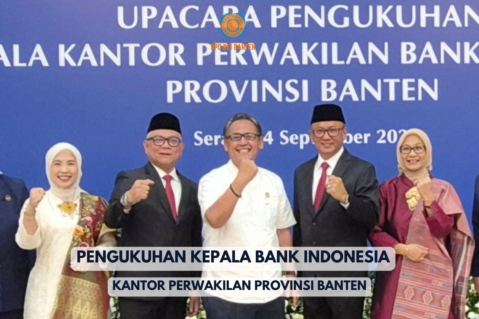 REI Banten Hadiri Pengukuhan Kepala BI Banten yang Baru dan Sampaikan Selamat