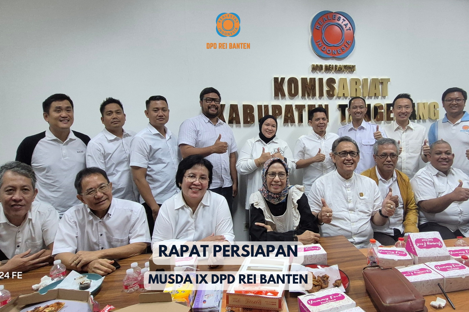Matangkan Langkah Menuju MUSDA IX, DPD REI Banten Gelar Rapat Persiapan di Tangerang